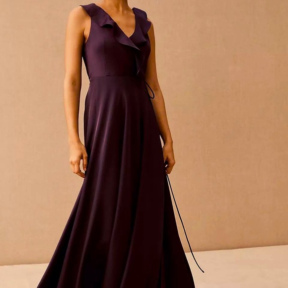 Anthropologie Dresses & Skirts - Anthropologie Graceful & Stylish Tansy Satin Charmeuse Maxi Dress